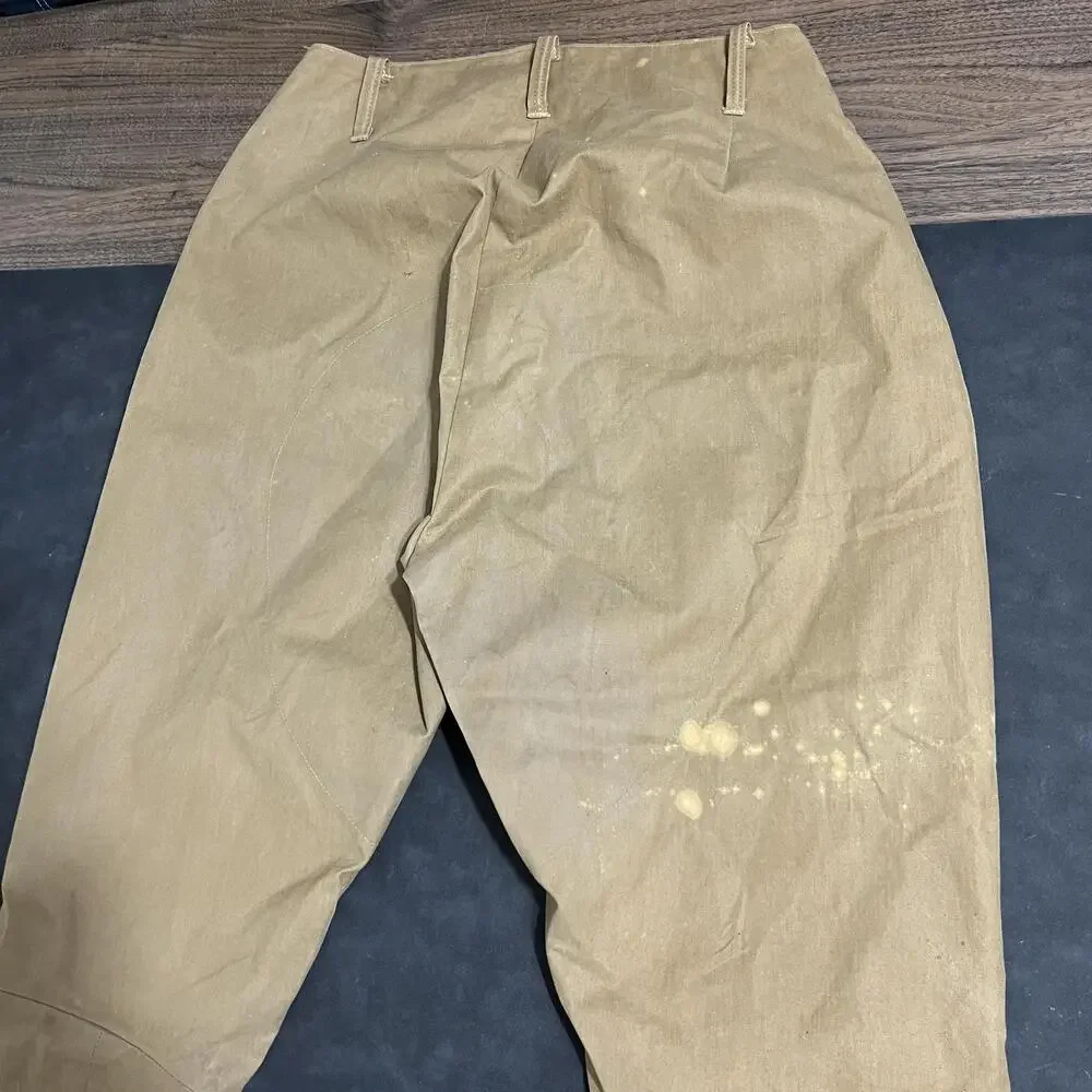 Vintage Carhartt 1920s Super Dux Pants Brown Waxed Canvas 1930s Hunting Breeches